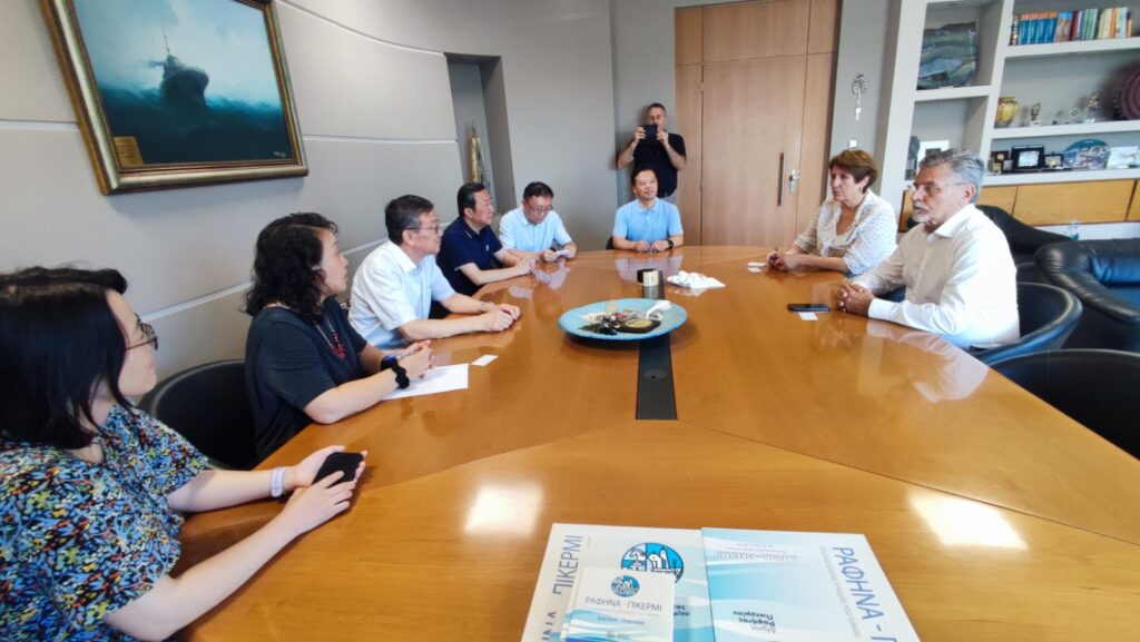 Επίσκεψη αντιπροσωπείας της κινεζικής Επαρχίας Χουμπέι στον Δήμο Ραφήνας – Πικερμίου