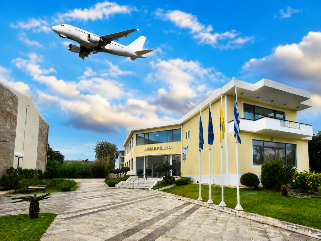 Συνάντηση εργασίας για την αντιμετώπιση της αεροπορικής όχλησης από τη λειτουργία του αεροδρομίου