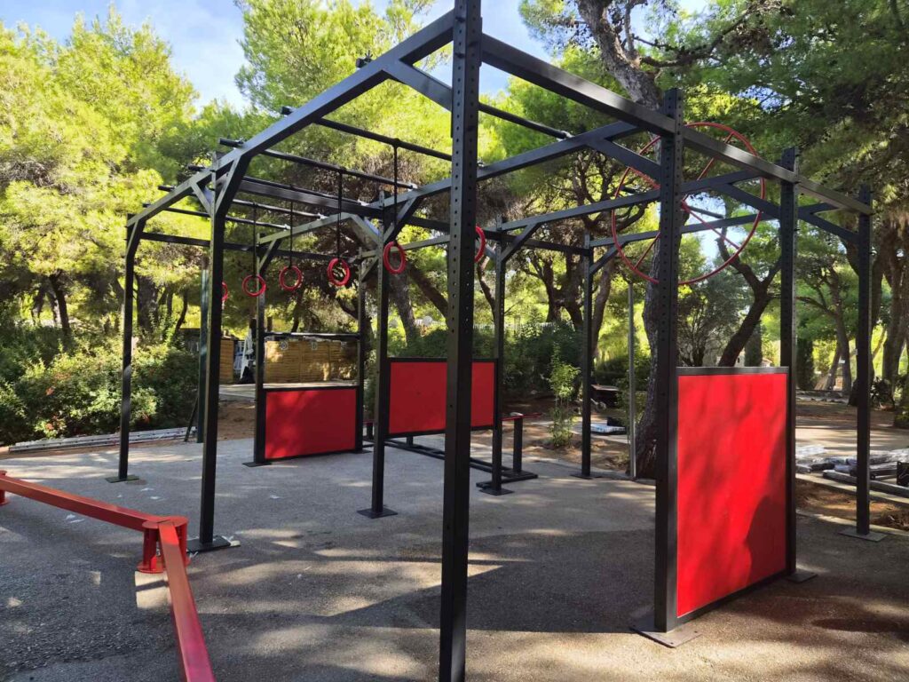 Νέος υπαίθριος χώρος άθλησης με το Ninja Park στο Δημοτικό Κολυμβητήριο